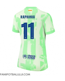 Barcelona Raphinha Belloli #11 Tricou Fotbal Replică 2024-25 Femei Treilea